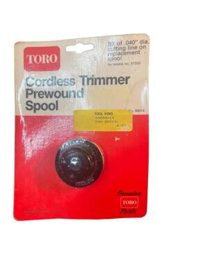 TORO Cordless Trimmer Prewound Spool 20' 88014
